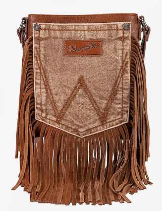 WRANGLER POCKET PURSE W FRINGE