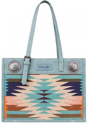 WRANGLER GRAPHIC TOTE AZTEC