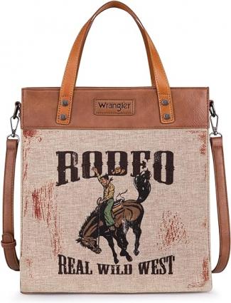 WRANGLER GRAPHIC TOTE RODEO