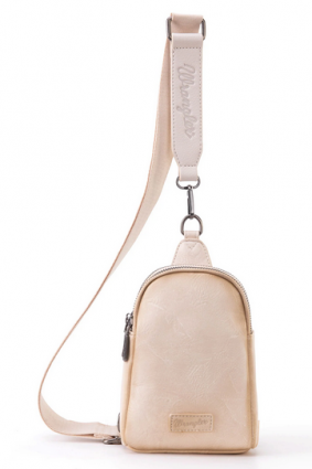 WRANGLER SLING CHEST BAG TAN