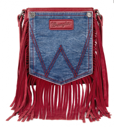 WRANGLER POCKET PURSE W FRINGE