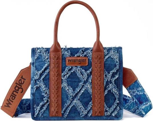 WRANGLER AZTEC TOTE W STRAP JN