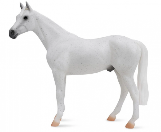 1:12 SCALE HORSE GREY THOROUGHBR