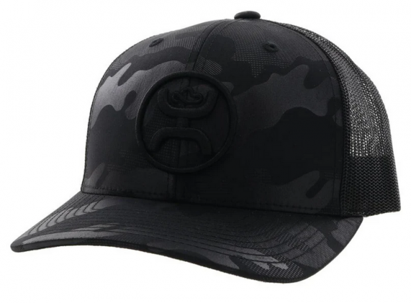 HOOEY O CLASIC BLACK CAMO HAT