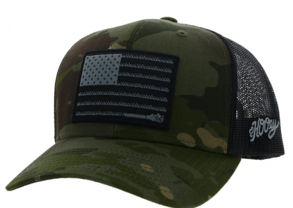 LIBERTY ROPER DARK CAMO HAT