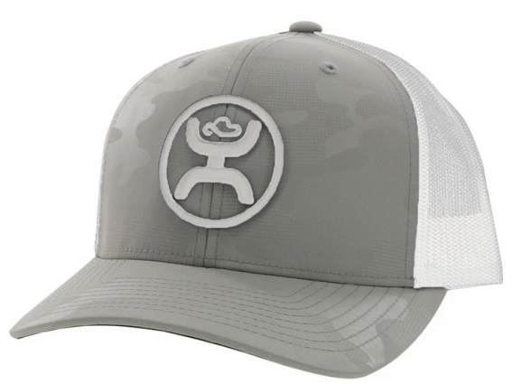 O CLASSIC GREY CAMO WHITE HAT