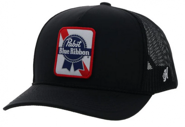 PABST BLUE RIBBON BLACK HAT