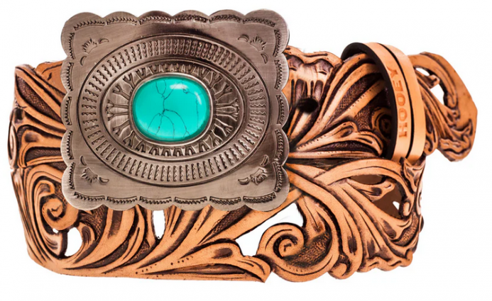 LDS ROGUE HAND TOOLED BELT