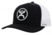 HOOEY O-CLASSIC BLACK WHITE HAT