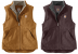 W WASHED DUCK INS MOCK NECK VEST