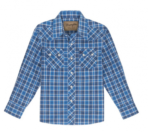 SAWTOOTH SNAP POCKETS BLUE