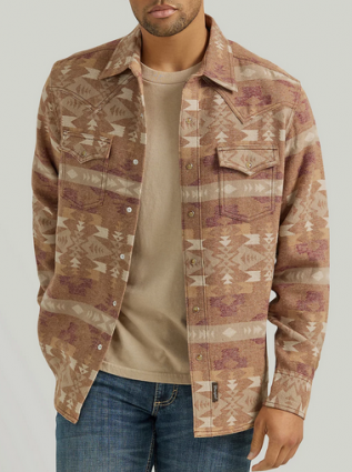 WRANGLER RETRO AZTEC BROWN