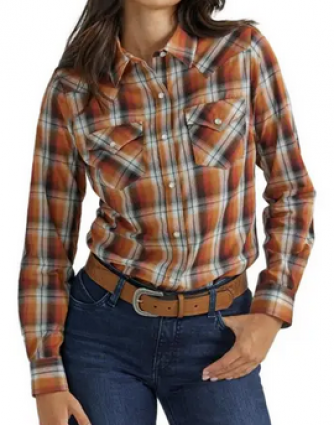 WRANGLER ESSENTIAL PLAID ORG