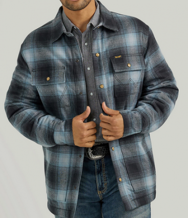 WRANGLER SHERPA FLANNEL SHACKET