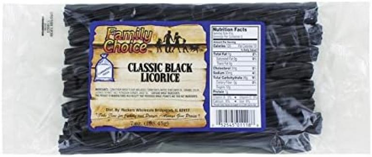 BLACK LICORICE