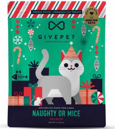 NAUGHTY OR MICE CAT TREAT