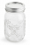 4PK 16OZ EMBOSSED BEE JAR