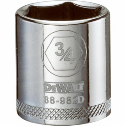 3/8"DR 3/4" 6PT Socket