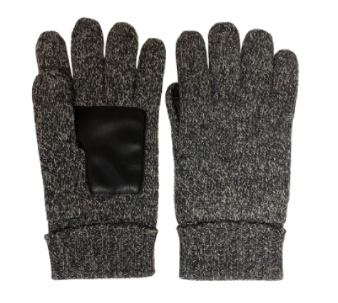 WOOLY GLOVE CHARCOAL HEATHER