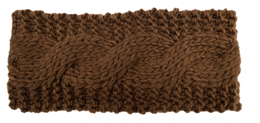 SUN VALLEY HEADBAND BROWN