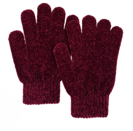 TRANQUILITY KNIT GLOVE CABERNET