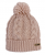 SHIMMER FLEECE LINED POM HAT PNK