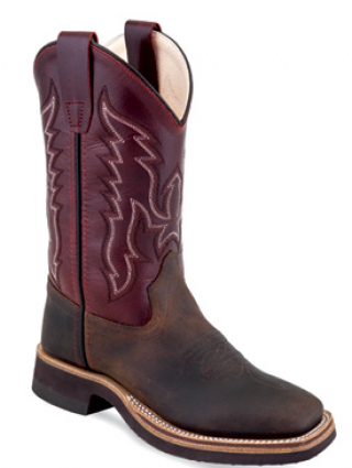 YOUTH WELTED BOOT RED