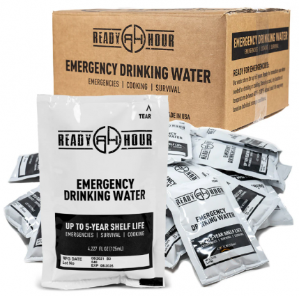 RH Emergency Water Pouch 64 Case