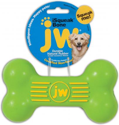 JW SQUEAKEE BONE SMALL