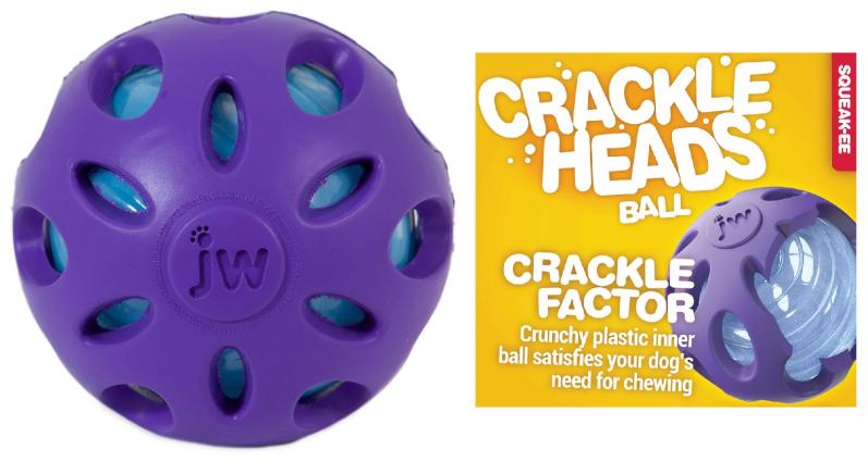 JW CRACKLE HEADS BALL SMALL