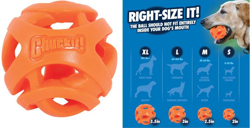 CHUCK IT AIR FETCH BALL LARGE