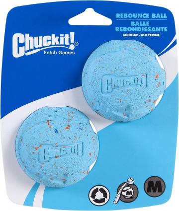 CHUCK IT REBOUNCE BALL MD 2PK