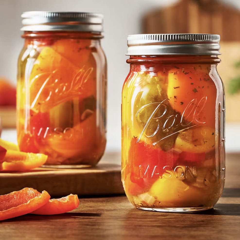 CANNING JARS, CAPS &amp; RINGS