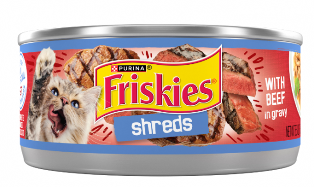 5.5OZ FRISKIES SHREDS BEEF GRAVY