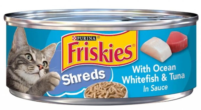 5.5OZ FRISKIES SHREDS WHITEFISH