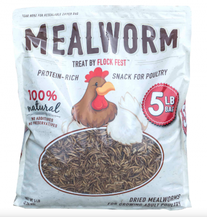 5# DRIED MEALWORMS