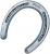 2 PLAIN HORSESHOE 2PK