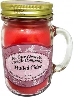 13 OZ JAR CNDL MULLED CIDER