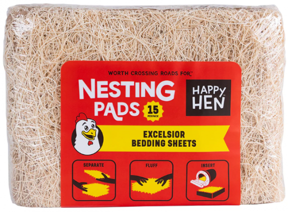 HAPPY HEN NESTING PADS 15 PACK