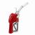 XFS AUTO UNLEADED NOZZLE RED