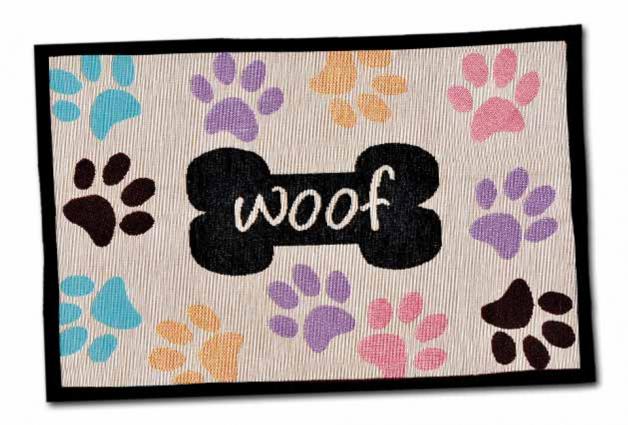 WOOF MULTI PAWS PET MAT