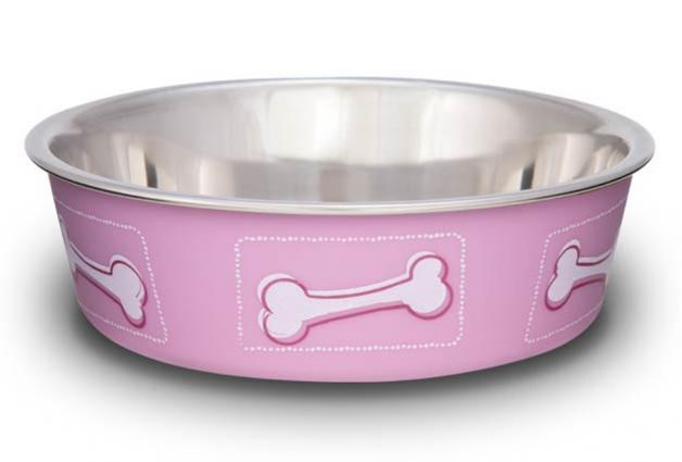 BONES BOWL COASTAL PINK MED