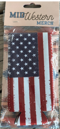 AMERICAN FLAG TALL COOZIE