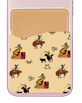 VINTAGE COWBOY PHONE POCKET