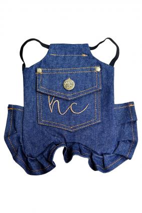 HEN SADDLE BLUE DENIM W/POCKET