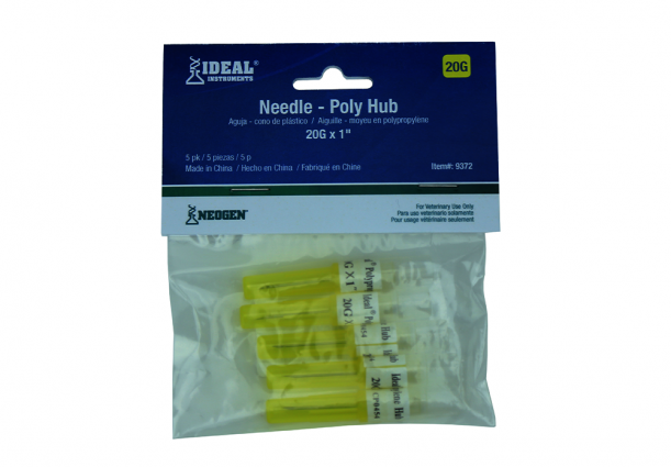 NEEDLE 20G X 1" 5 PACK