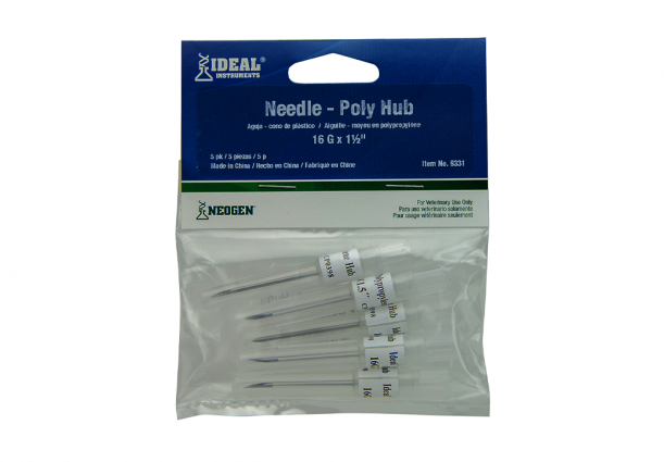 NEEDLE 16G X 1.5" 5 PACK