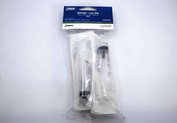 SYRINGE 20CC LUER SLIP 4 PACK