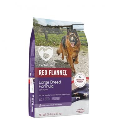 50# RED FLANNEL LARGE BREED