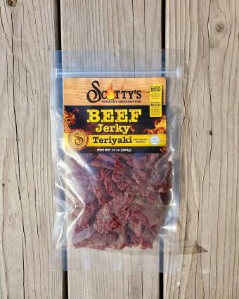 SCOTTY'S 10OZ JERKY TERIYAKI